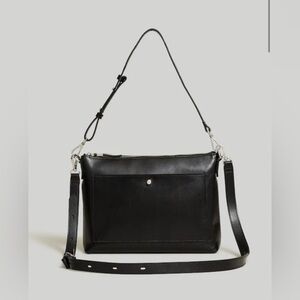 Madewell 
The Transport Shoulder Crossbody Bag
Silver Harware